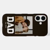 Black Dad Established Bold 3 Photo Case-Mate iPhone Case (Achterkant (horizontaal))