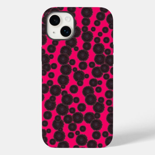 Black Dahlia Case-Mate iPhone Case (Achterkant)