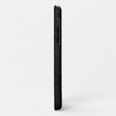 Black Damask en Black Swirl Case-Mate iPhone Case (Achterkant/links)