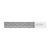 Black Damask Pattern Graduation (Individueel)