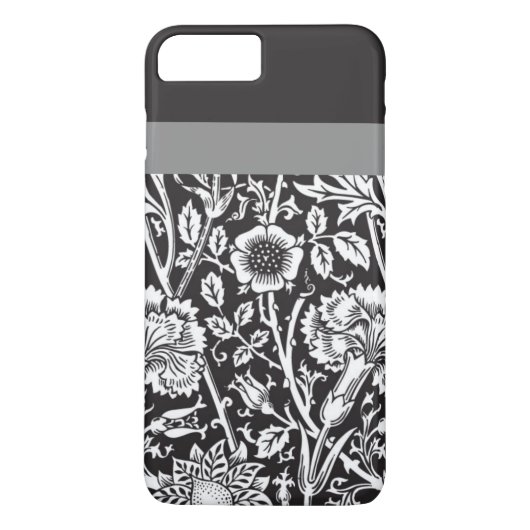 Black Damask-telefoontas Case-Mate iPhone Case (Achterkant)