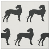 Black Dane Stof (Swatch)