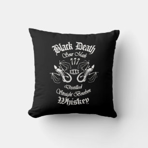 Black Death 777 - Bourbon Whiskey - Coussin