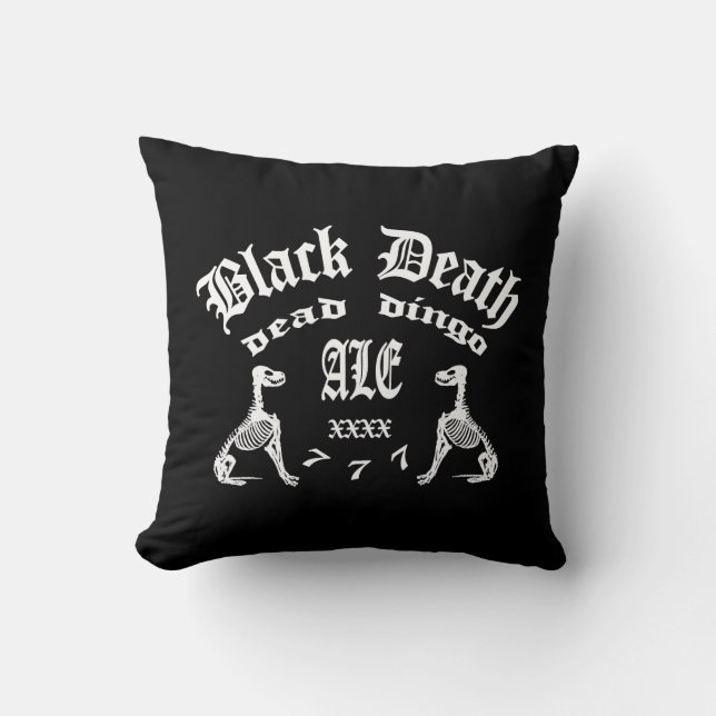 Black Death 777 - Dead Dingo Ale - Coussin (Recto)