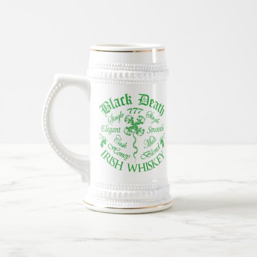 Black Death 777 - Honing Ierse Whiskey Bierpul (Links)