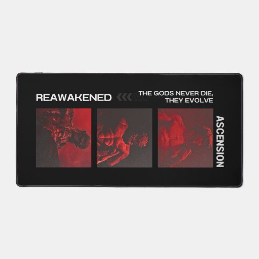 Black Deskmat Dark (Recto)