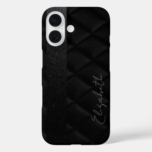 Black Diamond Pattern Case-Mate iPhone Case (Achterkant)