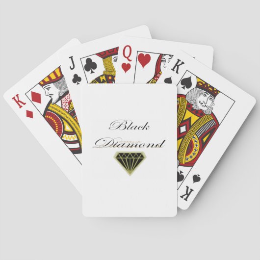 Black Diamond  - Playing cards Pokerkaarten (Achterkant)