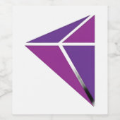 Black Diamond Pro Wrestling Wijn Etiket (Enkel label)