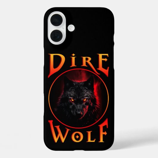 Black Dire wolf reünie Case-Mate iPhone Case (Achterkant)