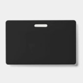 Black Do It Yself Custom Homeschool Badge (Arrière)