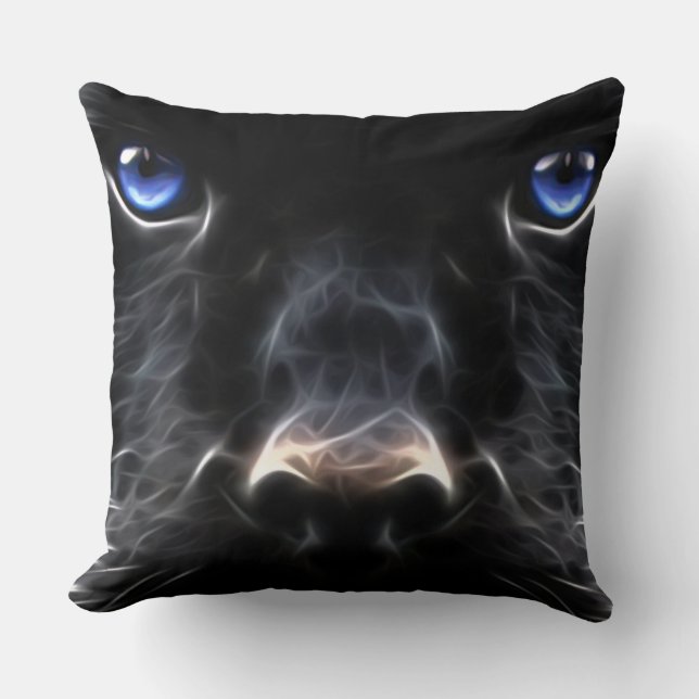 Black Dog Sierkussen (Voorkant)