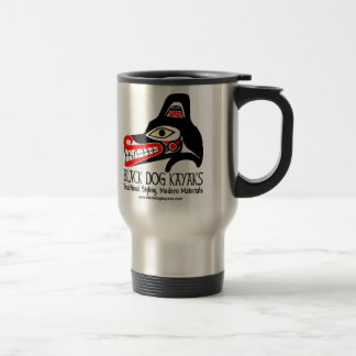Black Dog Totem Travel Mug Reisbeker