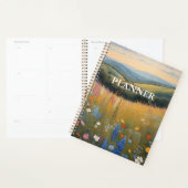 Black Dog Wildflower Planner (Devant avec enveloppe)