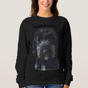 Black Doodle Dog Trui