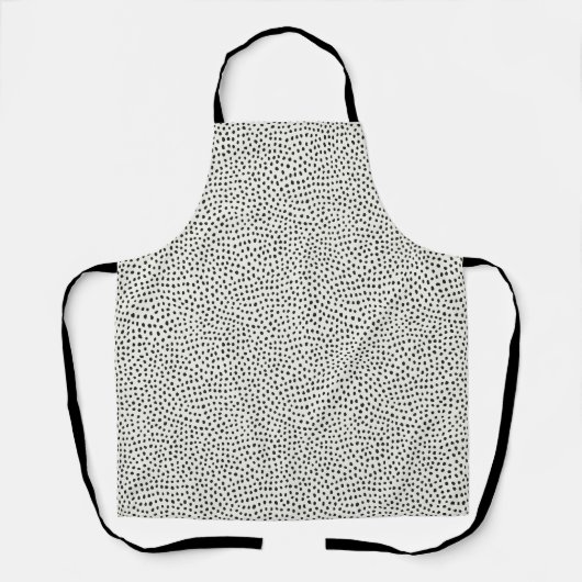 Black Dot Pattern Schort (Voorkant)