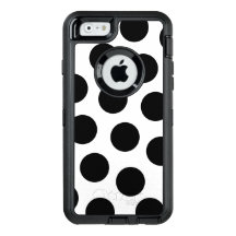 Black Dots Apple iPhone 6/6s Defender Series Coque