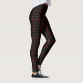 Black Double Red Yellow Tartan Pset Leggings (Rechts)