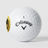 Black Dragon Gold Vein Callaway Warbird balles de  (Logo)