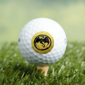 Black Dragon Gold Vein Callaway Warbird balles de  (T-shirt Insitu)