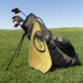 Black Dragon Gold Vein golfhanddoek (Groen)