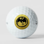 Black Dragon Gold Vein Taylor Made TP5 balles de g (Recto)