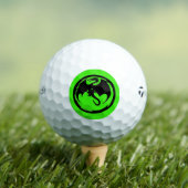 Black Dragon Green Taylor Made TP5 balles de golf (T-shirt Insitu)
