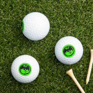 Black Dragon Green waarde golfballen 3pk