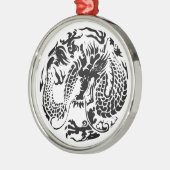 Black Dragon Ornament (Links)