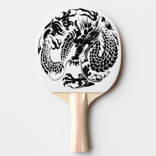 Black Dragon Ping Pong Paddle Tafeltennisbatje (Voorkant)