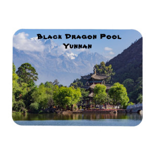 Black Dragon Pool - Yunnan, China Magneet