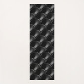 Black Dragon Scale Yoga Mat (Voorkant)