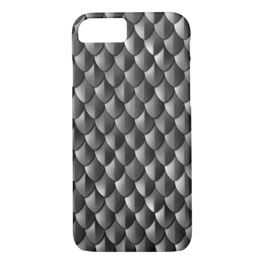 Black Dragon Scales Case-Mate iPhone Case (Achterkant)