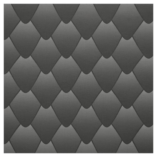Black Dragon Scales Stof (Swatch)