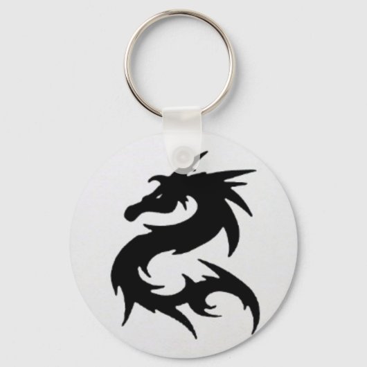 Black Dragon Sleutelhanger (Voorkant)
