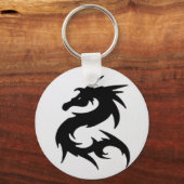 Black Dragon Sleutelhanger (Voorkant)