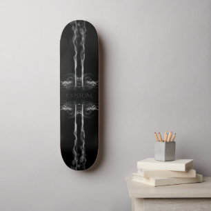 Black Dragon Smoke met Naam of Monogram Skateboard