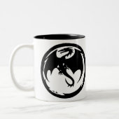 Black Dragon tasse à deux tons (Gauche)