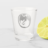 Black Dragon verre tourné (Dos)