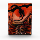 Black Dragon vlucht Fotoblokken (Voorkant)