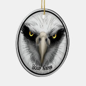 Black Eagle Keramisch Ornament (Rechts)