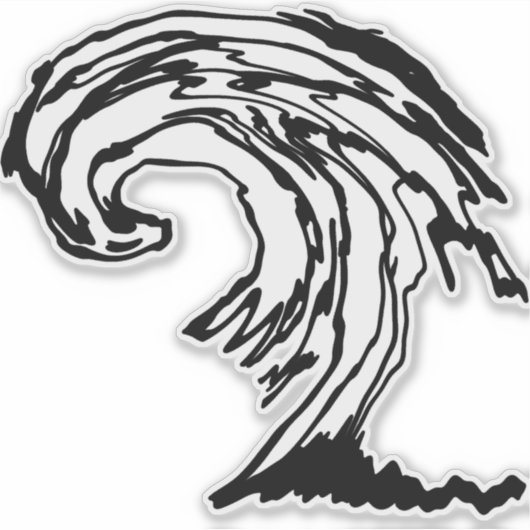 Black Eagle Sticker (Voorkant)