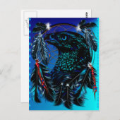Black Ealge Dreamweaver Briefkaart (Voorkant / Achterkant)