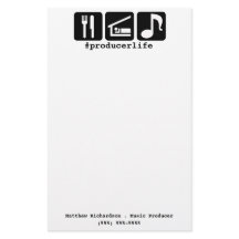 Black Eat Sleep Music-pictogrammen