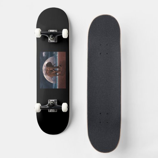 Black Elephant Skateboard (Recto)