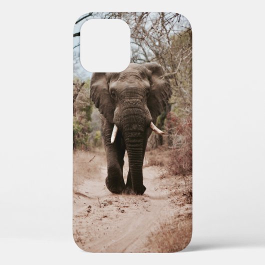 BLACK ELEPHANT WALT IN BROWN SAND Case-Mate iPhone CASE (Achterkant)