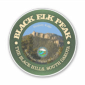 Black Elk Peak Sticker (Voorkant)