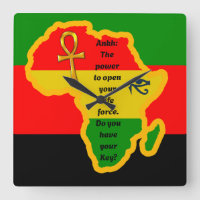 Black Empowerment Ankh Life Force Klok