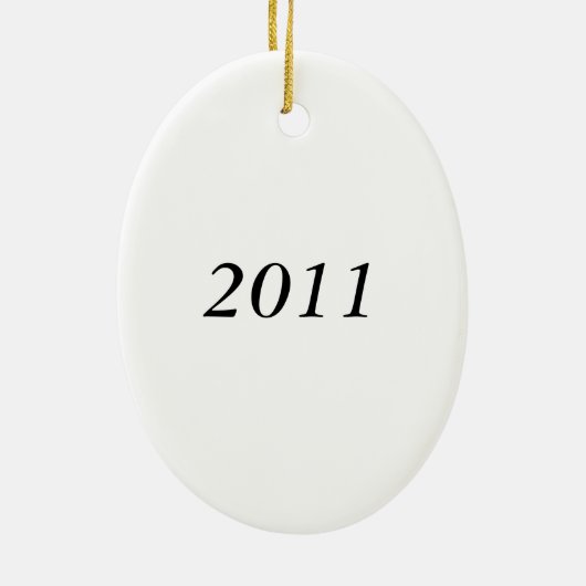 Black Encore Logo 2011 Ornament (Achterkant)