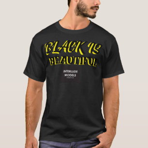 BLACK EST BEAUCOUP Basic Dark T-shirt
